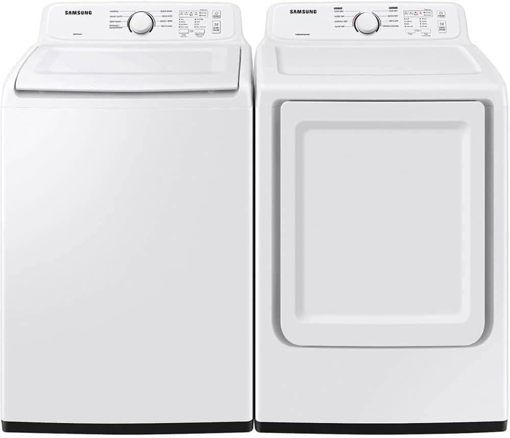 SAMSUNG Top Load HE Washer/Dryer Pair