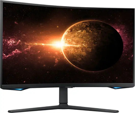 Samsung - Odyssey BG65 32” 1000R Curved QHD 240Hz 1ms FreeSync Premium Pro Smart Gaming Monitor with HDR600(DisplayPort, HDMI) - Black