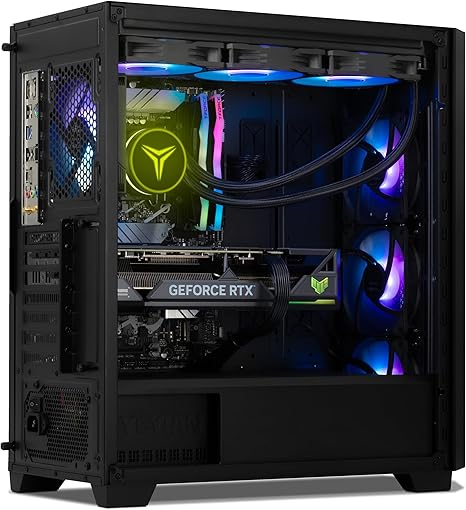 YEYIAN Gaming PC GeForce RTX 4070 Ti Super 16GB, Intel Core i9-14900KF up to 6.0GHz, 32GB DDR5 5600MHZ, 2TB NVMe SSD, Z790 MB, 850w Gold PSU, VR Ready & AI Powered Gamer Computer, Win 11 Home
