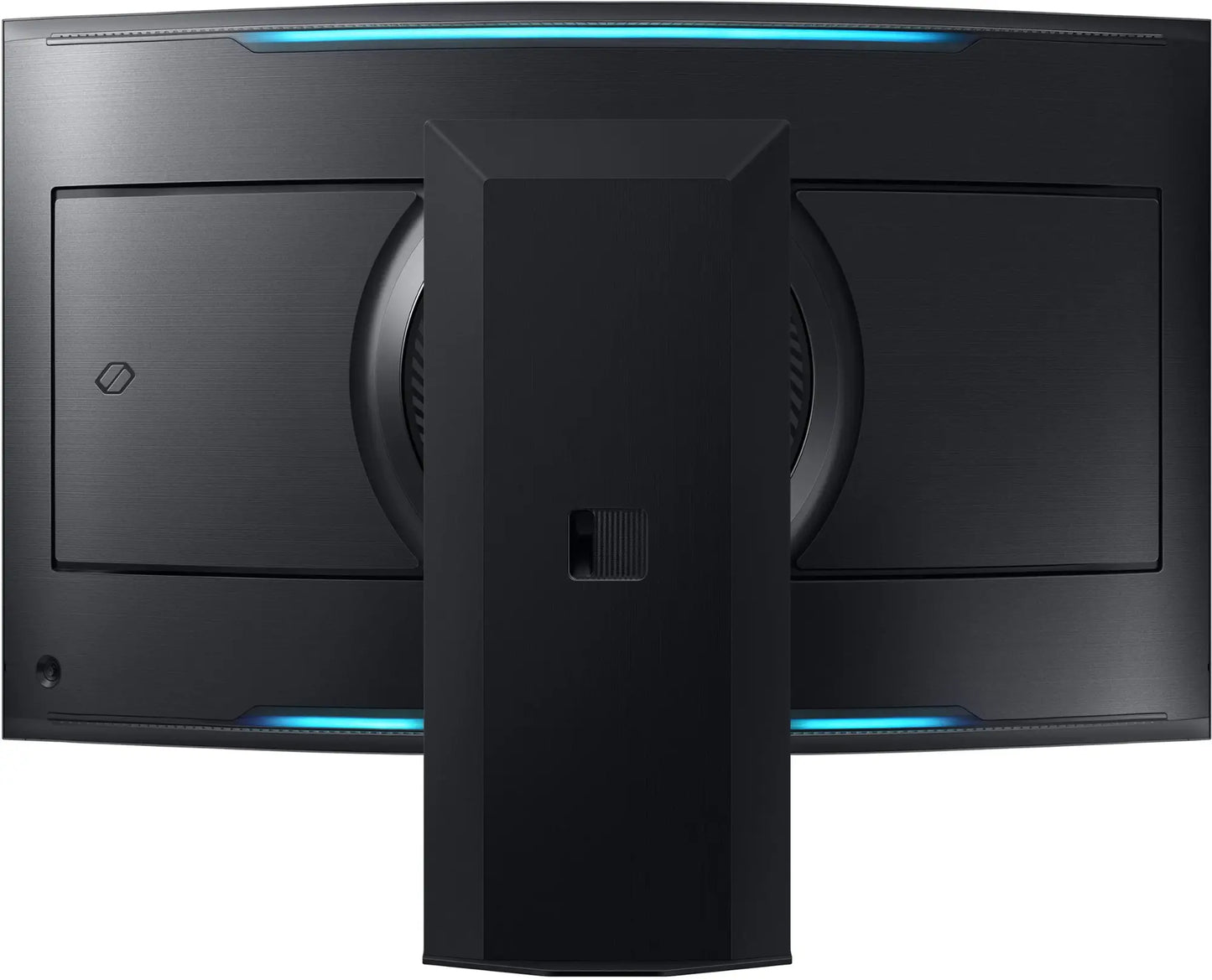 Samsung - Odyssey Ark 2nd Gen. 55" Curved 4K UHD Quantum Mini-LED FreeSync Prem Pro 1ms GTG Gaming Screen - Black