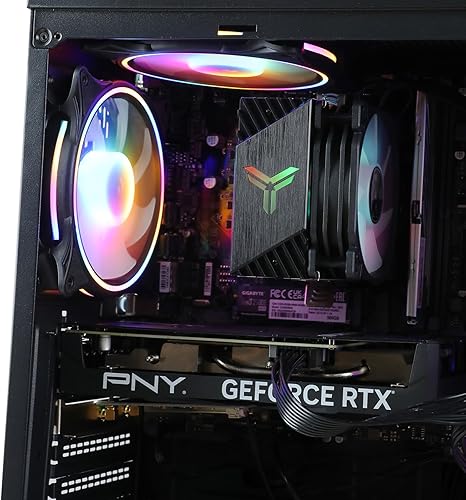 MXZ Gaming Desktop PC I5 9400F, RTX3050, B365, 8G*2 DDR4, NVME 500G SSD, 5 RBG Fans, Windows 11 Pro Ready, I5 9400F| RTX3050