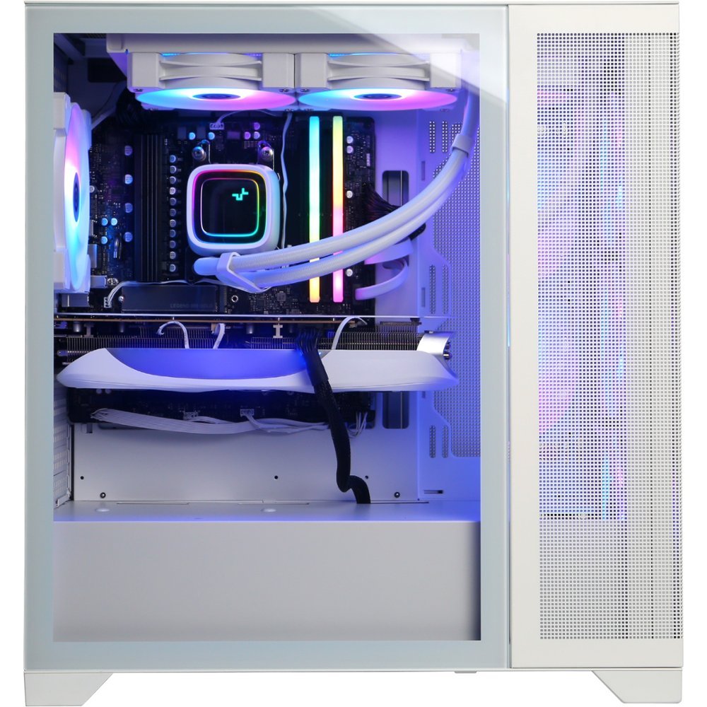 CyberPowerPC - Gamer Supreme Gaming Desktop - AMD Ryzen 9 9900X - 32GB Memory - NVIDIA GeForce RTX 4080 SUPER 16GB - 2TB SSD - White